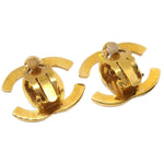 Chanel CC Turnlock Clip-On Earrings Metal - image 2