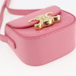 Celine Triomphe Shoulder Bag Smooth Calfskin Mini - image 10