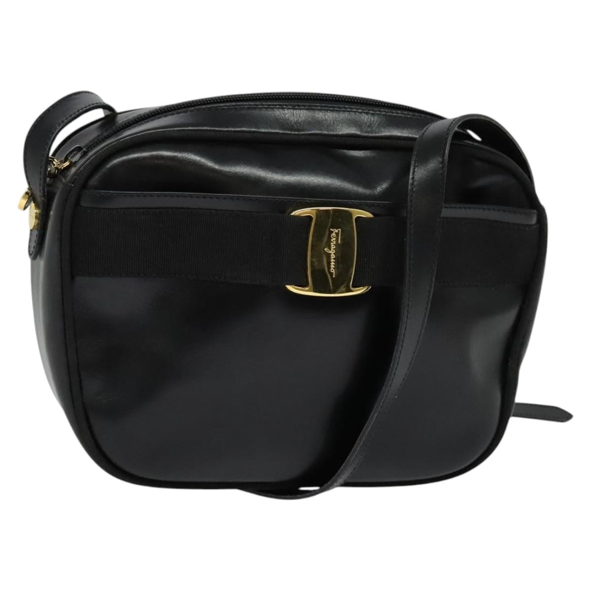 Salvatore Ferragamo Vara Bow camera Shoulder Bag Leather - image 1