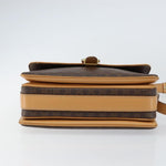 Celine Vintage Macadam Shoulder Bag Canvas and Leather - image 12