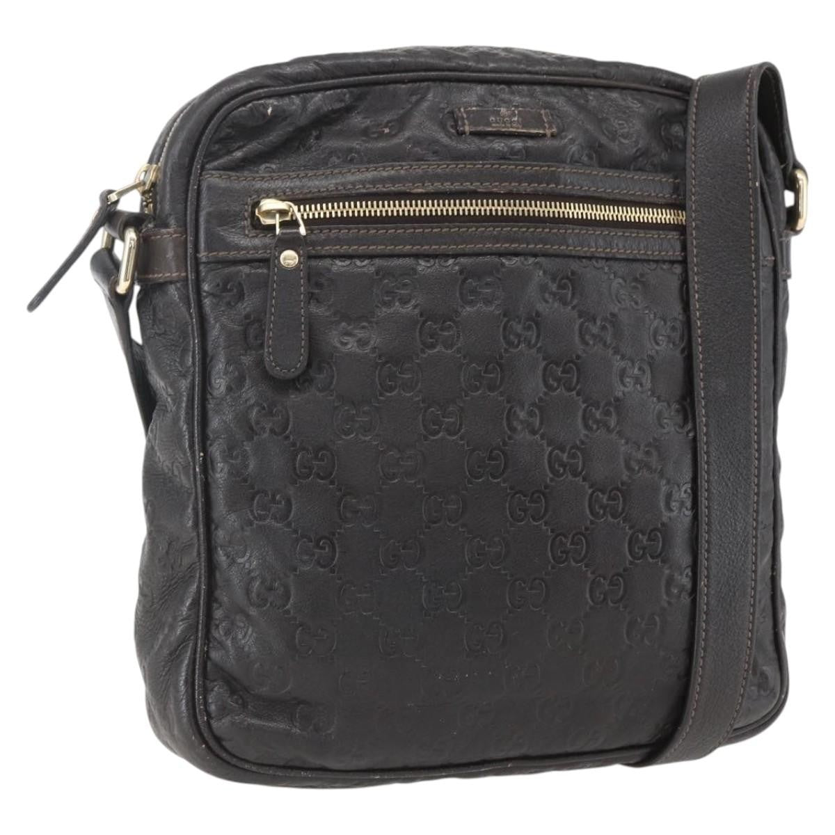 Gucci Front Zip Messenger Guccissima Leather Medium - image 1