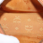 MCM Visetos Handbag Canvas and Leather - image 5