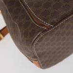 Celine Vintage Macadam Backpack Canvas and Leather - image 9