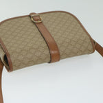 Celine Vintage Macadam Shoulder Bag Canvas and Leather - image 16