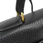 Hermes Kelly Handbag Black Ardennes with Gold Hardware 32 - image 16
