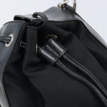 Gucci Vintage Bamboo Bucket Bag Nylon and Leather Small - image 14