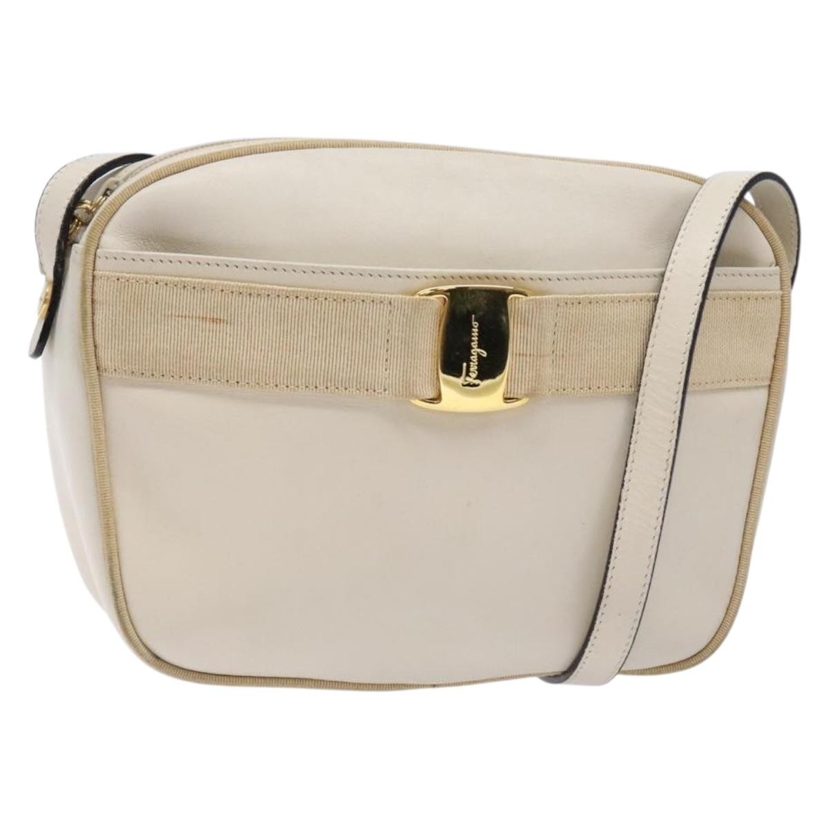 Salvatore Ferragamo Vala Shoulder Bag Leather - image 1