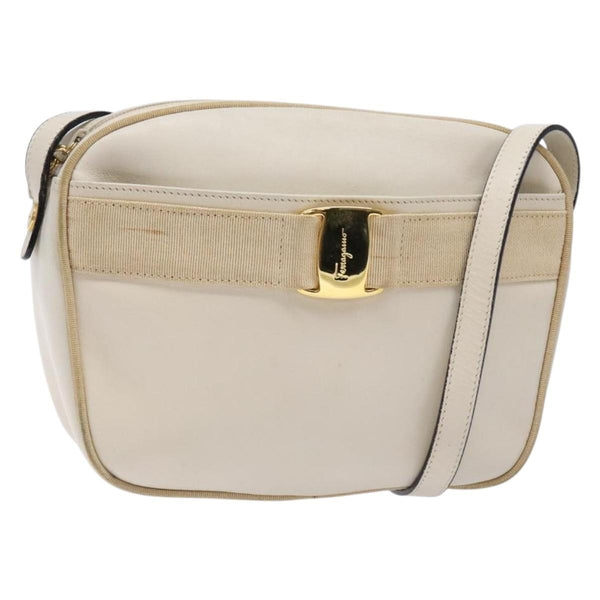Salvatore Ferragamo Vala Shoulder Bag Leather - image 1