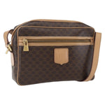 Celine Vintage Macadam Shoulder Bag Canvas and Leather - image 18