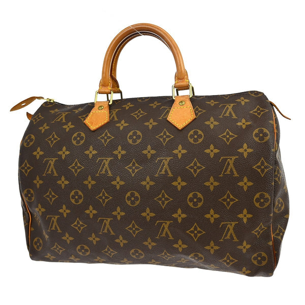 Louis Vuitton Speedy Handbag Monogram Canvas 35