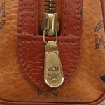 MCM Visetos Handbag Canvas and Leather - image 19