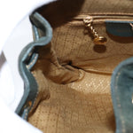 Gucci Vintage Bamboo Backpack Suede Small - image 20