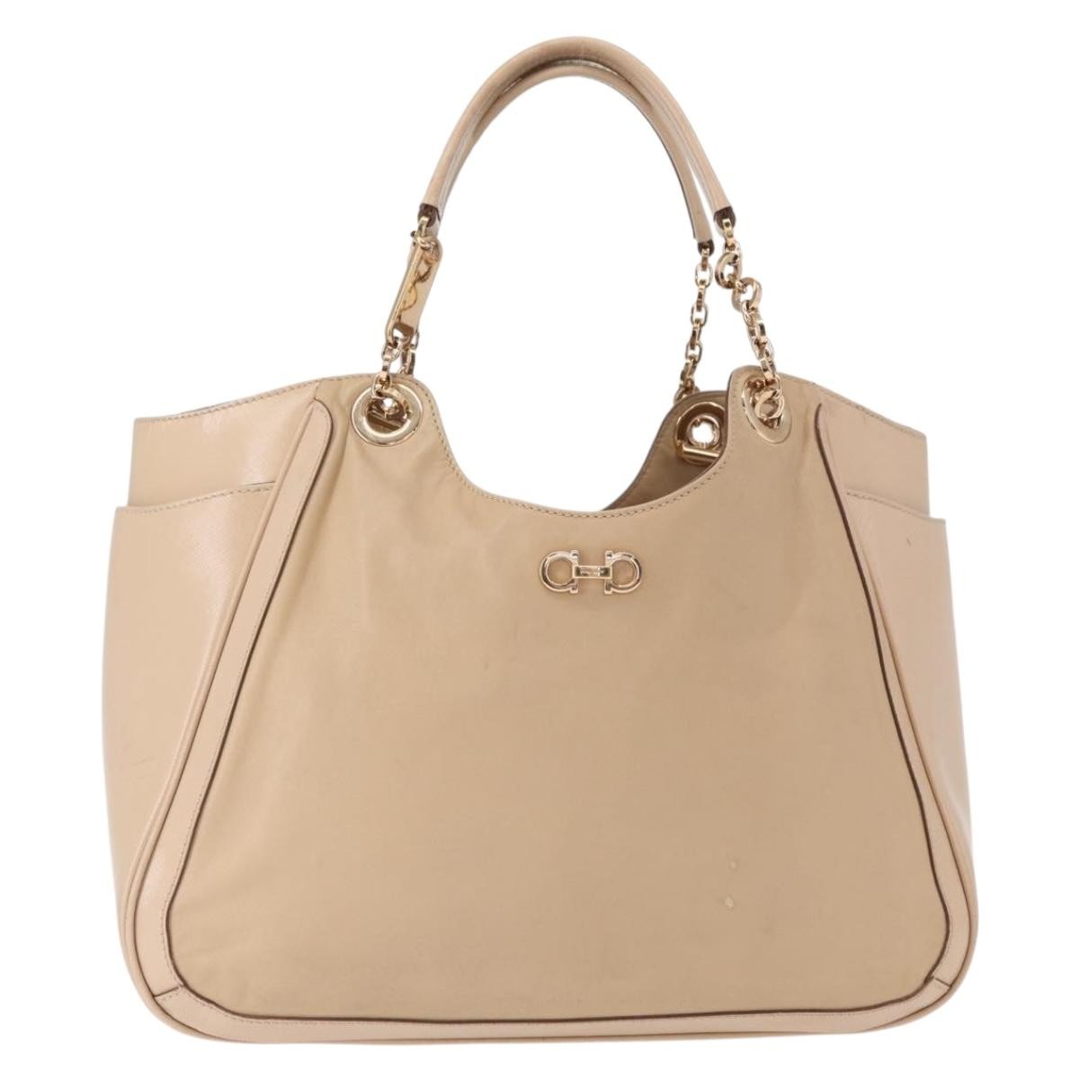 Salvatore Ferragamo Betulla Chain Tote Leather Medium - image 1