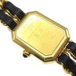 Chanel Premiere Rock Quartz Watch Plated Metal and Leather 20 - image 3