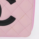 Chanel Cambon Zip Around Cosmetic Case Quilted Leather - image 18