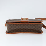 Celine Vintage Macadam Shoulder Bag Canvas and Leather - image 5