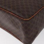 Celine Vintage Macadam Handbag Canvas and Leather - image 12