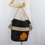 Chanel Camellia shoulderbag Canvas - image 14
