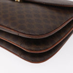 Celine Vintage Macadam Shoulder Bag Canvas Medium - image 10