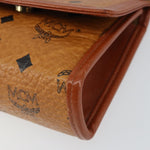 MCM Visetos Shoulder bag Canvas and Leather - image 8
