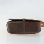 Celine Vintage Macadam Shoulder Bag Canvas and Leather - image 14