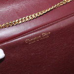 Christian Dior Vintage Chain Flap Shoulder Bag Leather - image 6