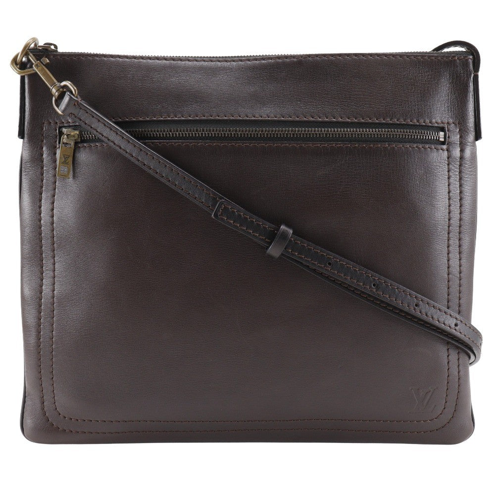 Louis Vuitton Sac Plat Crossbody Bag Utah Leather PM - image 1