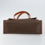 Celine Vintage Macadam Tote bag Canvas and Leather - image 14
