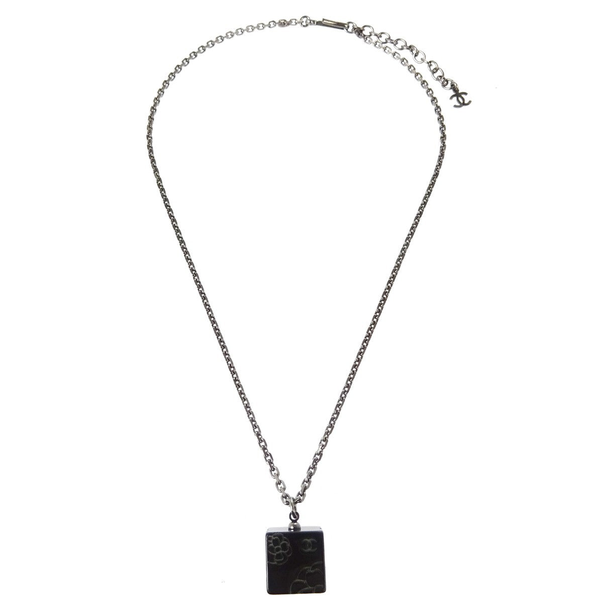 Chanel Square CC Pendant Resin - image 1