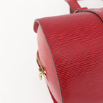 Louis Vuitton Soufflot Handbag Epi Leather - image 11