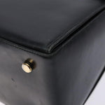 Salvatore Ferragamo Gancini Convertible Top Handle Bag Leather Mini - image 9