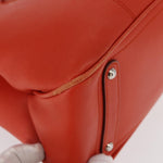Salvatore Ferragamo Gancini handbag Leather - image 11