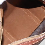 Celine Vintage Macadam Handbag Canvas and Leather - image 5