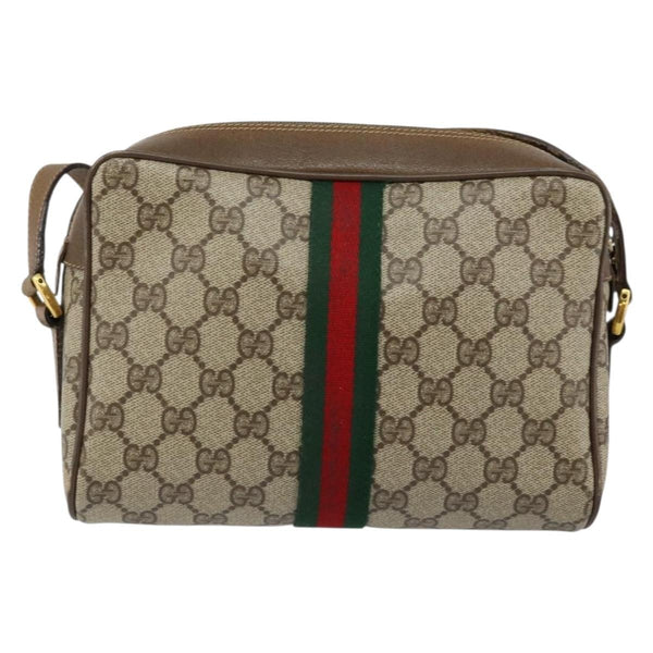 Gucci Ophidia Shoulder Bag GG Coated Canvas Small