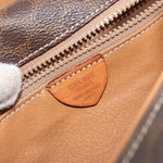 Celine Vintage Macadam Circle Logo Shoulder Bag Canvas and Leather - image 6