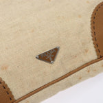 Prada Vintage Convertible Tote Canvas and leather - image 18