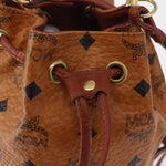 MCM Visetos Shoulder bag Canvas and Leather - image 17