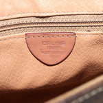 Celine Vintage Macadam Shoulder Bag Canvas and Leather - image 6