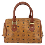 MCM Visetos logogramme Handbag Canvas and Leather - image 2