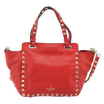 Valentino Garavani Rockstud Tote Soft Leather Mini - image 2