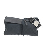 Gucci Vintage Double Belt Bag GG Canvas with Leather Small - image 1
