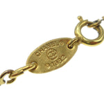 Chanel CC Pendant Necklace Metal - image 4