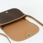 Celine Vintage Macadam Shoulder Bag Canvas and Leather - image 17