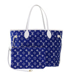Louis Vuitton Neverfull NM Tote LV Match Monogram Jacquard Velvet MM - image 1