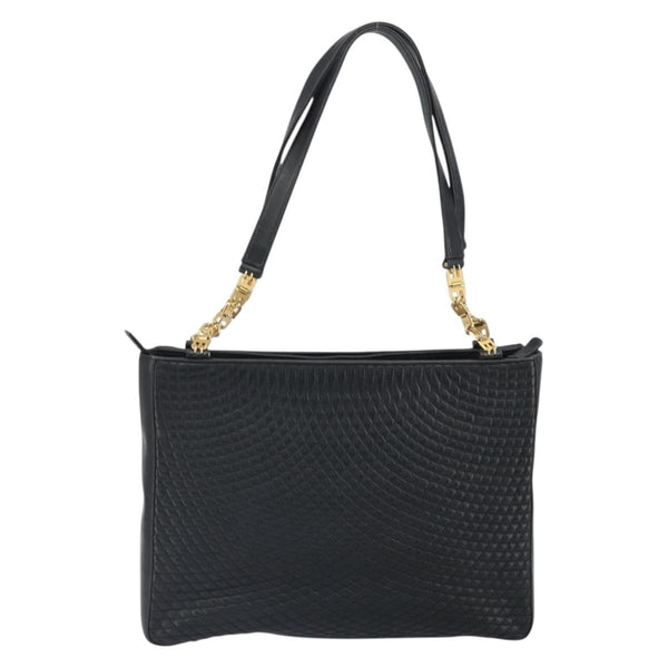 Bally Vintage Tote Bag Quilted Leather