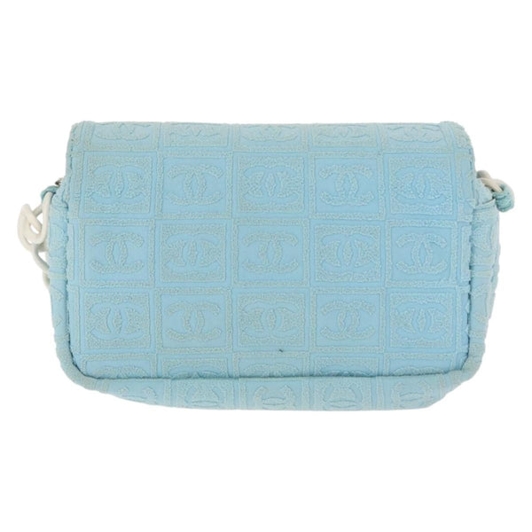 Chanel Sport Line Resin Camera Flap Bag Terry Cloth Medium