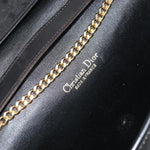 Christian Dior Vintage CD Chain Flap Shoulder Bag Diorissimo Canvas Small - image 6