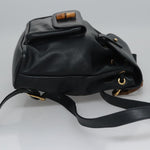 Gucci Vintage Bamboo Backpack Leather Mini - image 3