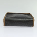 Christian Dior Vintage Honeycomb Zip Pouch Canvas and Leather - image 12