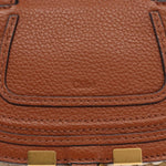 Chloe Marcie Basket Bag Raffia and Leather Mini - image 6